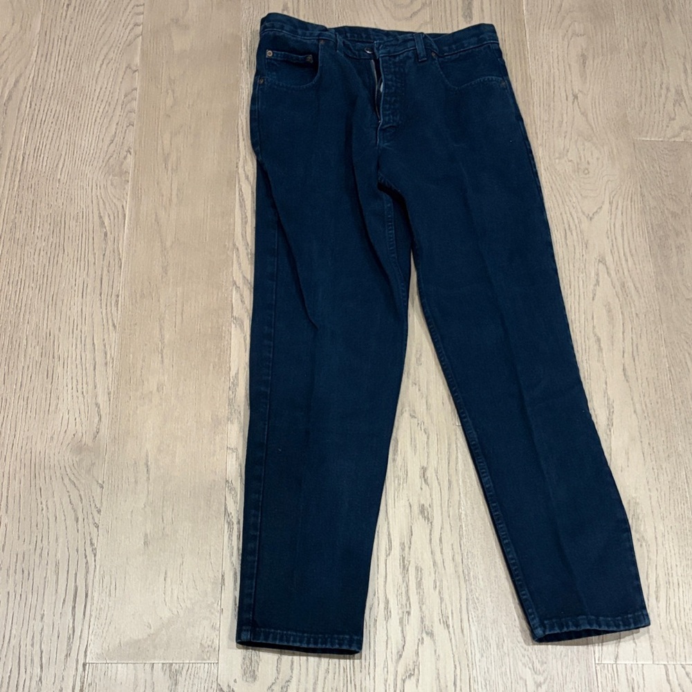 Men’s Vintage 168 Jeanwear Co. Dark Blue Denim Jeans